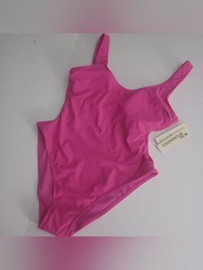 Nobo 1pc Core Swimsuit Hot Pink Sz L